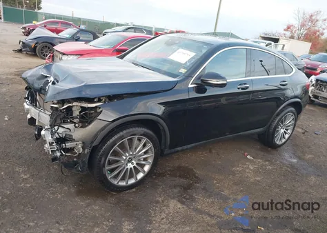 2020 Mercedes-Benz Glc 300 Coupe 4Matic из США, поврежденный, VIN WDC0J8EB2LF723155